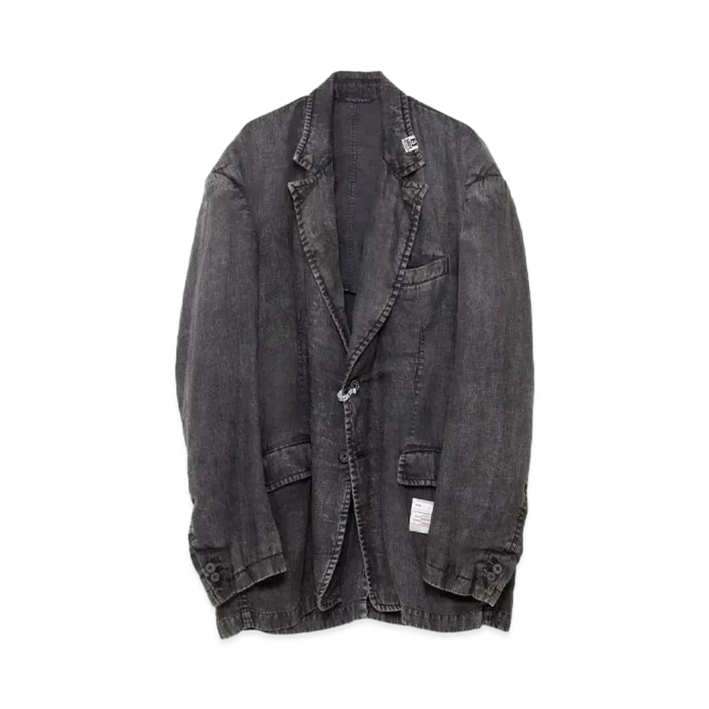 Maison MIHARA YASUHIRO Linen Jacket "Black"
