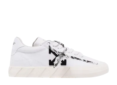 OFF-WHITE Women's Vulc Eco Canvas Low "White/Black"