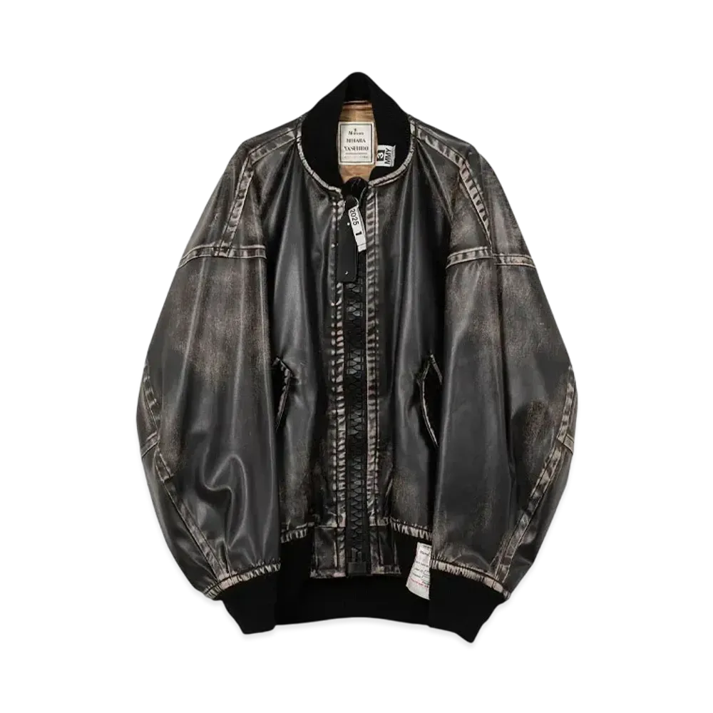 Maison MIHARA YASUHIRO Amateur Sewn Like Big Zip Jacket "Black"