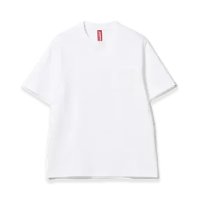 BEAMS JAPAN x LOOPWHEELER Pocket T-Shirt "White"