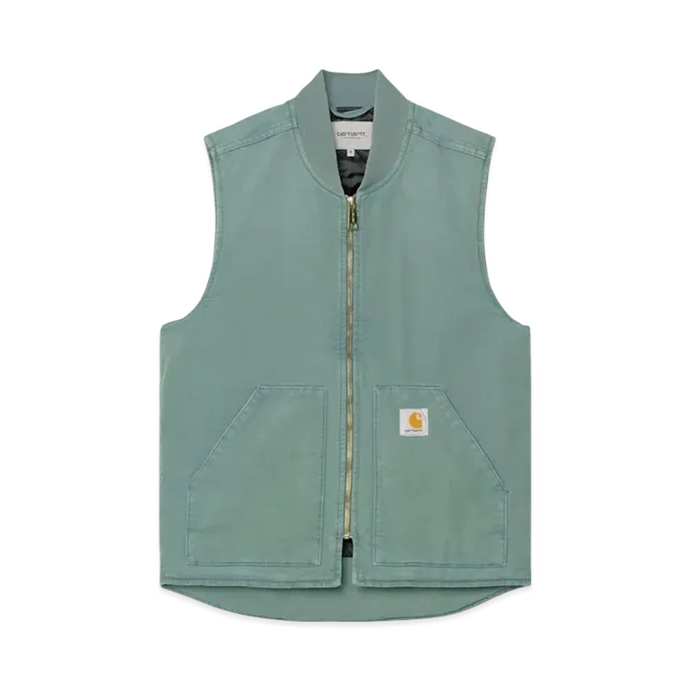 Carhartt WIP Classic Vest "Silver Pine(Stone Canvas)"