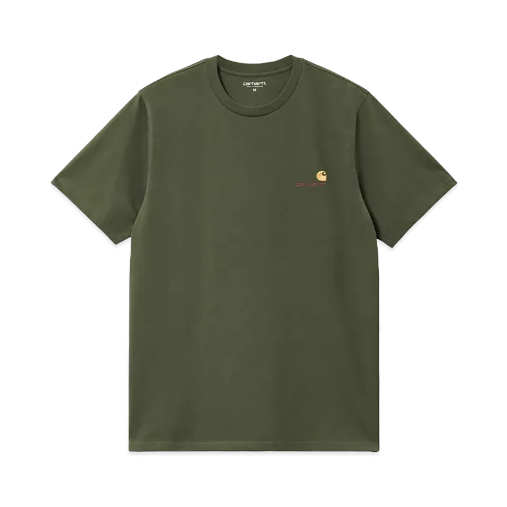 Carhartt WIP S/S American Script T-Shirt "Tarragon"