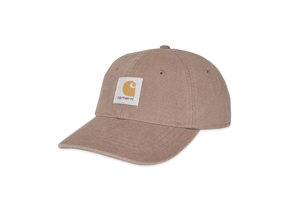 Carhartt WIP Canvas 6-Panel Cap "Bison/White(Stone Washed)"