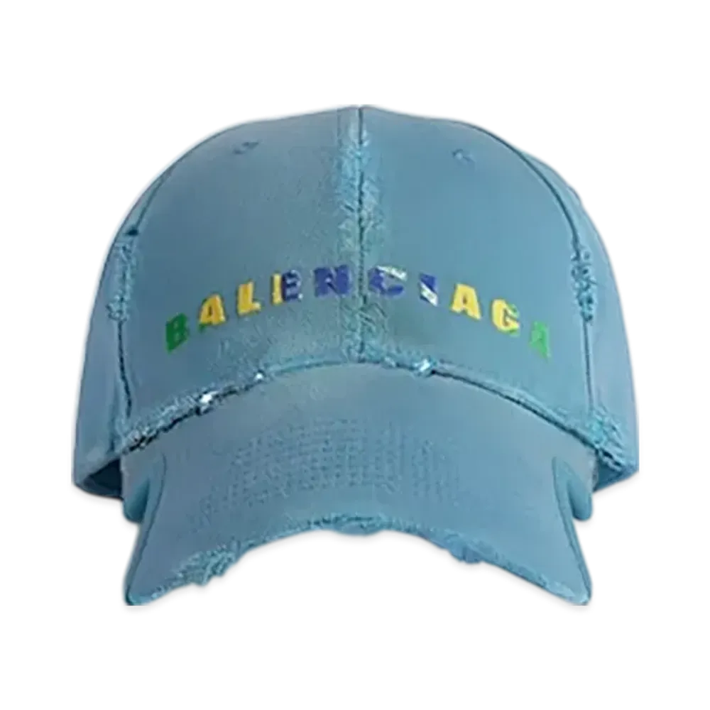 BALENCIAGA International Cap "Gray Blue"