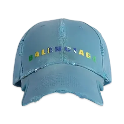 BALENCIAGA International Cap "Gray Blue"