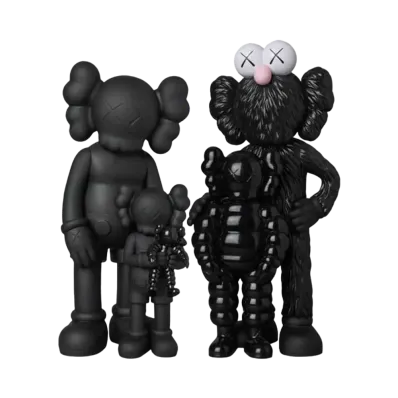 KAWS × Medicom Toy #2 Family "Black"