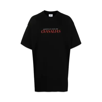 VETEMENTS Logo T-shirt "Black"