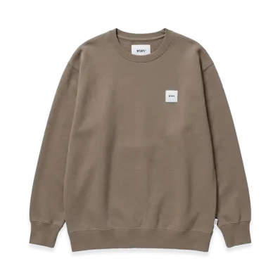 WTAPS HOME BASE / CREW NECK / COPO "Beige"