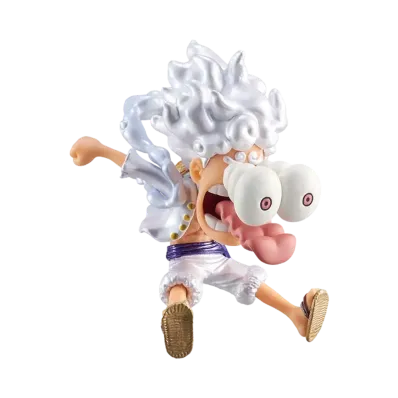 BANPRESTO "World Coletable Figure" -ONE PIECE- -Monkey D. Luffy Gear 5 Special-Metallic Color Ver. 04