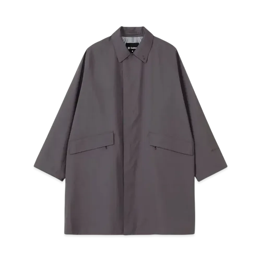 Goldwin Gore-Tex Three Quarter Overcoat (Unisex) "Deep Chacoal"