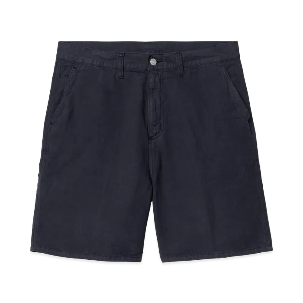 Carhartt WIP Walter Single Knee Short "Dark Navy (garment dyed)"