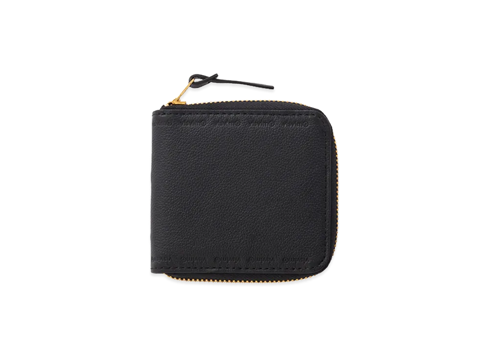 visvim Leather Bi-Fold (KNGR) "Black"
