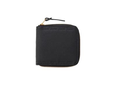 visvim Leather Bi-Fold (KNGR) "Black"