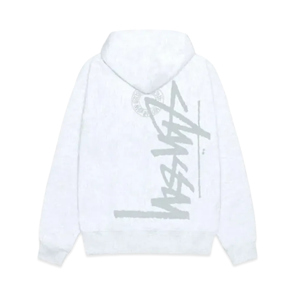 Stussy Buana Stock Zip Hoodie "Ash Heather"
