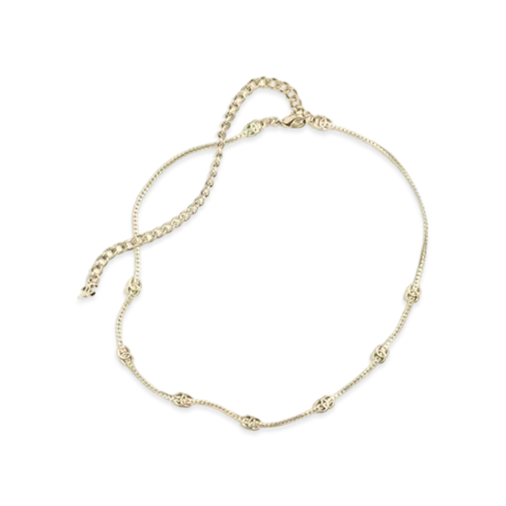 CHANEL Necklace Metal "Gold"