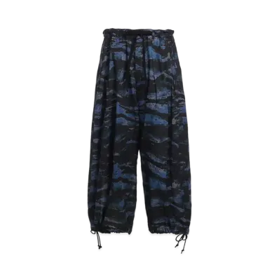 Ground Y Viyella Zebra Balloon Pants "Blue"