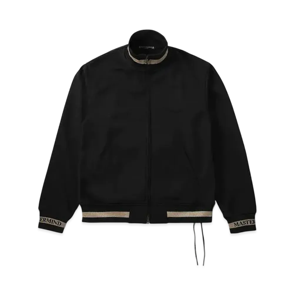 mastermind WORLD Colorribbed Track Jacket "Black Gold"