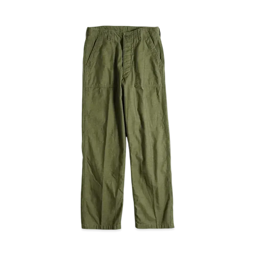 orSlow Vintage Fit Fatigue Pants "Dark Olive"