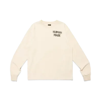 HUMAN MADE Thermal L/S T-Shirt "White"