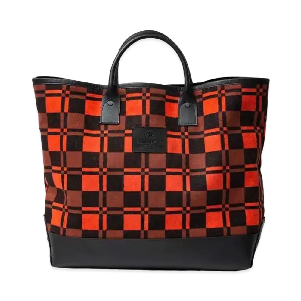 PORTER x RATS Combi Tote Bag "Red Black"