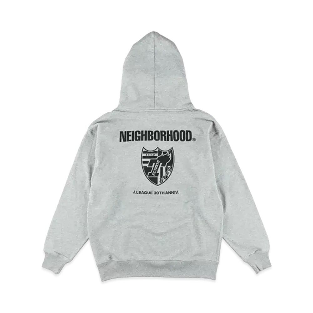 NEIGHBORHOOD x F.C. Tokyo Collab Hoodie "Gray"