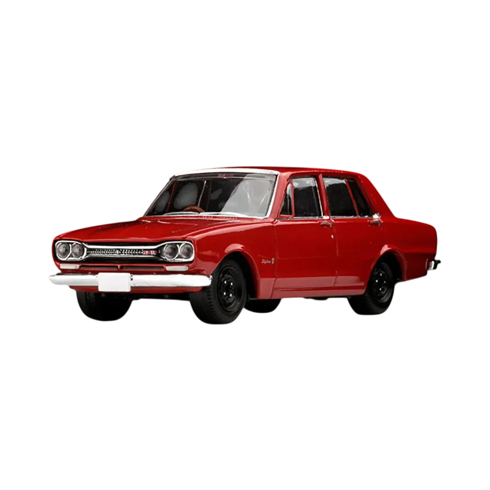 TOMYTEC "TOMICA LIMITED VINTAGE" 1/64 LV-177b Skyline 2000GT-R 70 Years (Red)