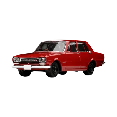 TOMYTEC "TOMICA LIMITED VINTAGE" 1/64 LV-177b Skyline 2000GT-R 70 Years (Red)