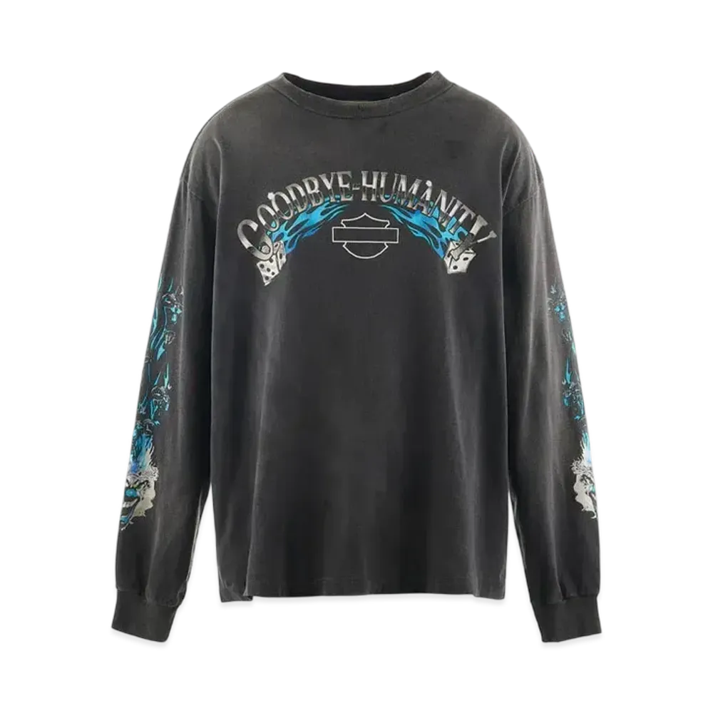 Saint Mxxxxxx BTFL Bastars Long Sleeve T-Shirt "Black"