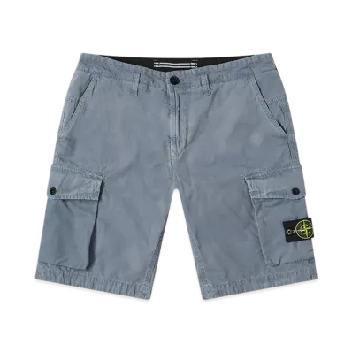 Stone Island L07WA T.CO+OLD Bermuda Shorts - 21SS "Pastel Blue"