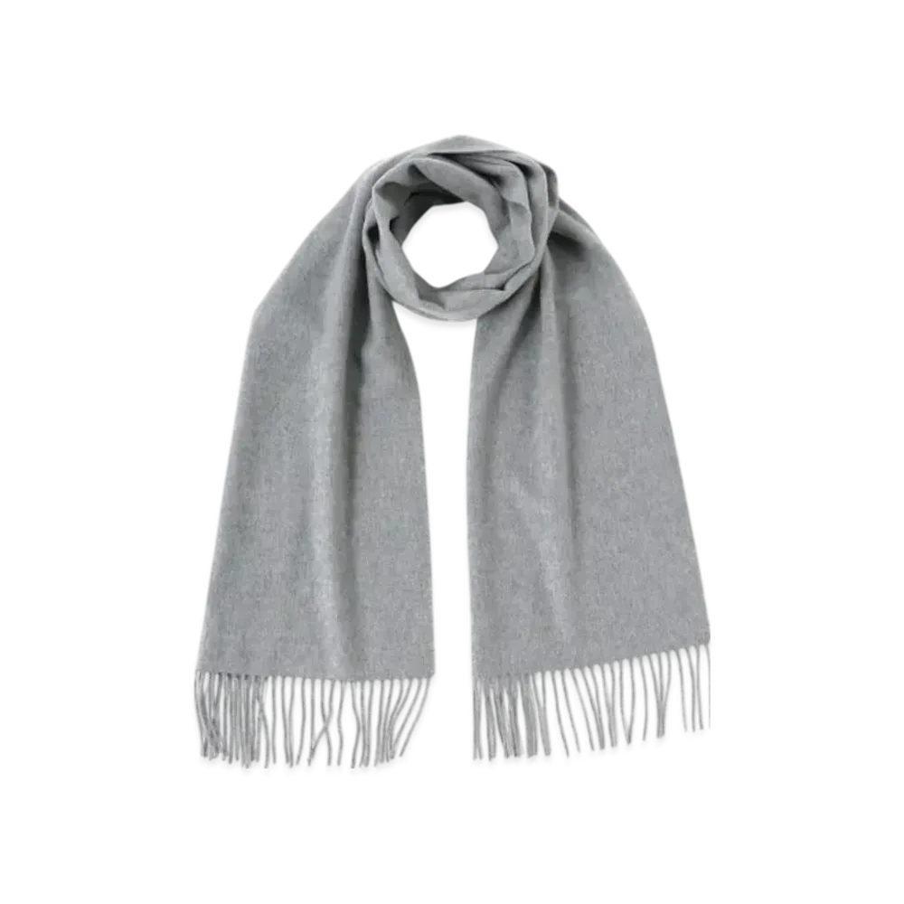BEAMS Cashmere Scarf Solid "Gray"