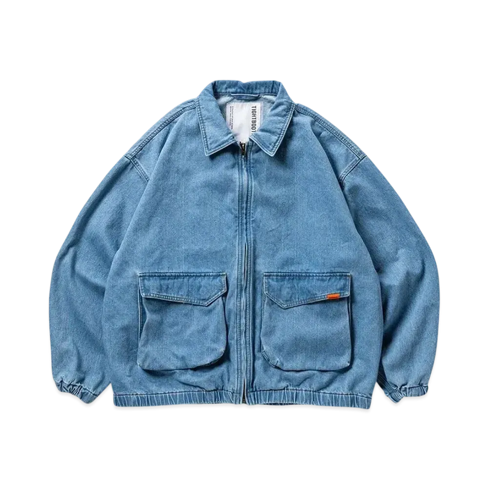 TIGHTBOOTH Denim Drizzler Jacket "Light Blue"