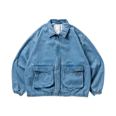 TIGHTBOOTH Denim Drizzler Jacket "Light Blue"