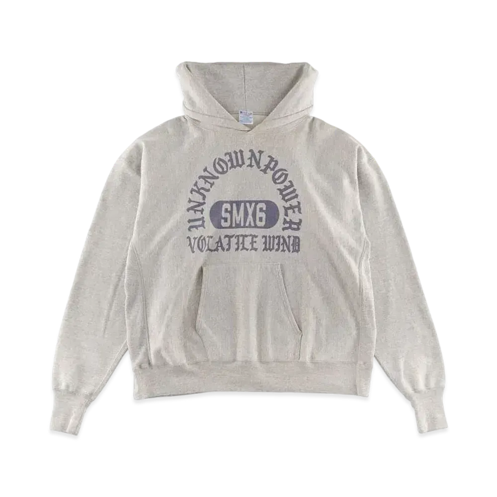 SAINT Mxxxxxx  23SS Unknown Power Hoodie "Grey"