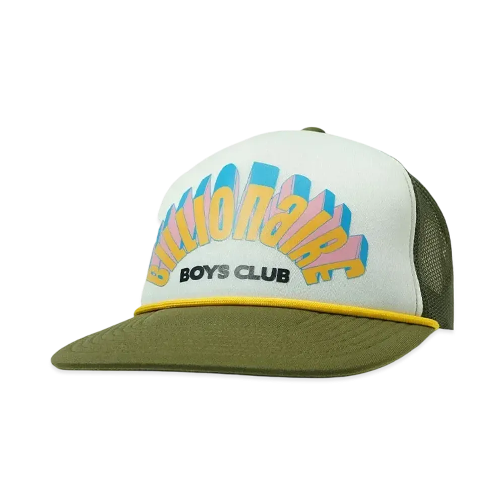 BILLIONAIRE BOYS CLUB BB TRUCKER HAT "LODEN GREEN"