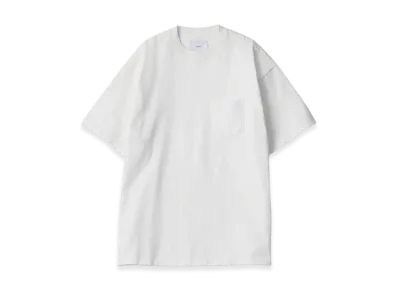ssstein Supima Cotton Oversized Pocket Tee "White"