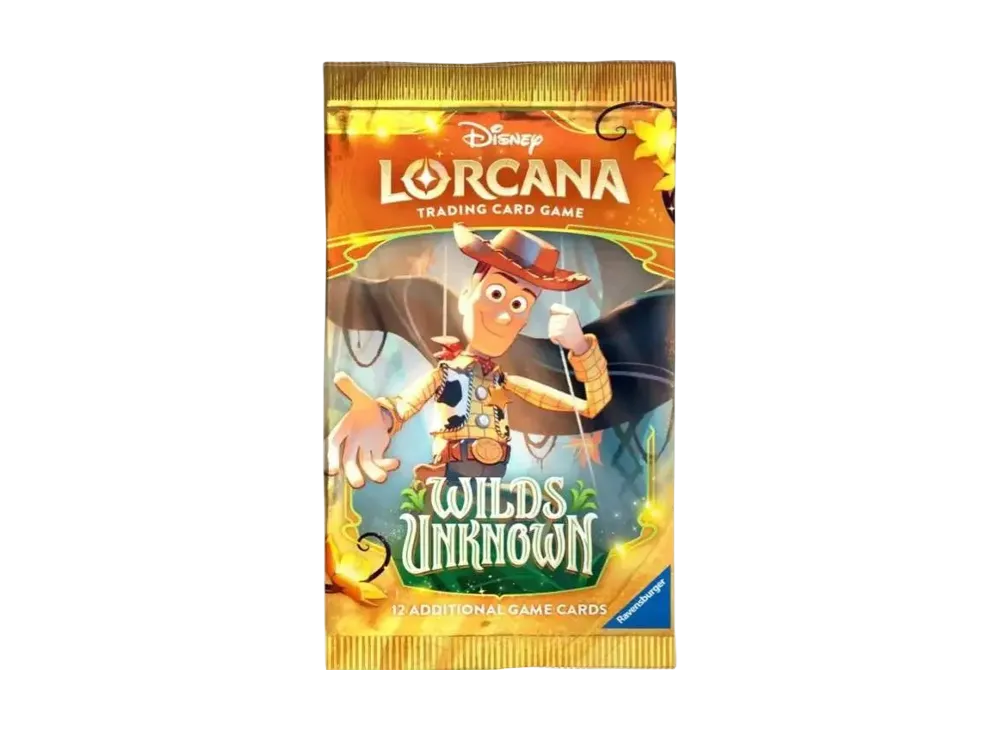 ディズニー ロルカナ 【英語版】ブースターパック「未知なる彼方へ!」ウッディ パック