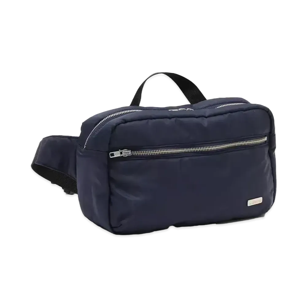 atmos Nylon Twill Waist Bag "Navy"