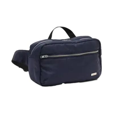 atmos Nylon Twill Waist Bag "Navy"