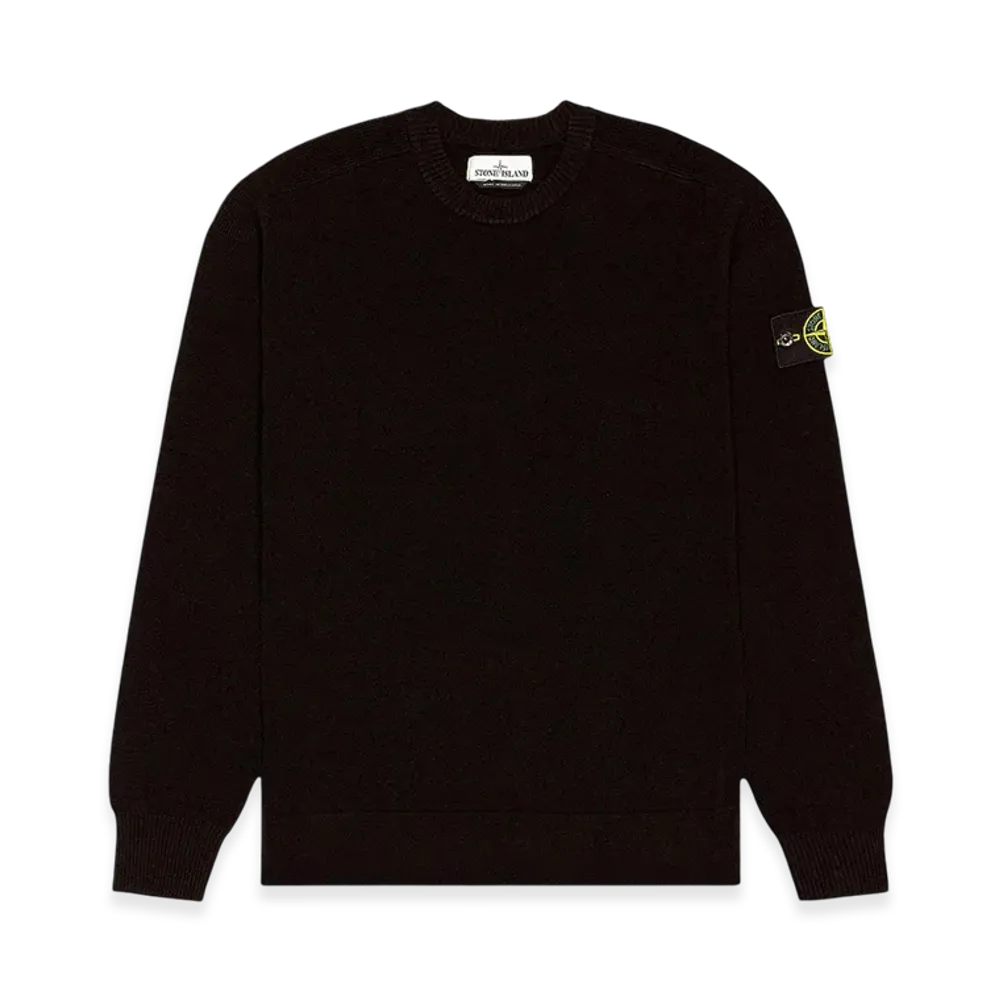 Stone Island 548D2 Soft Cotton Crewneck Knit "Black"