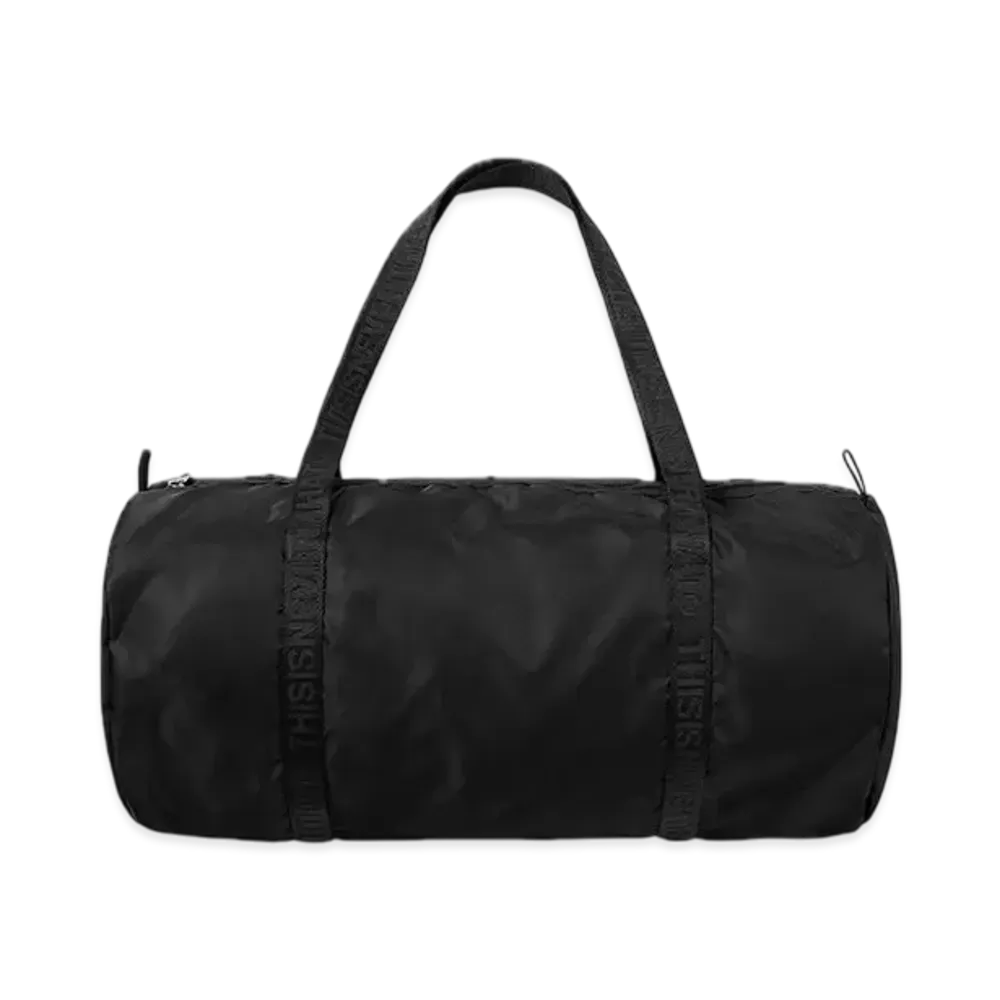 thisisneverthat Light Duffle Bag "Black"