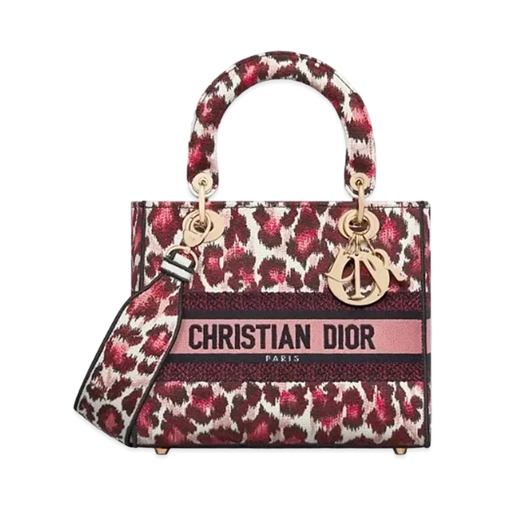 Dior Medium Lady D-Lite Bag Medium "Multicolor"