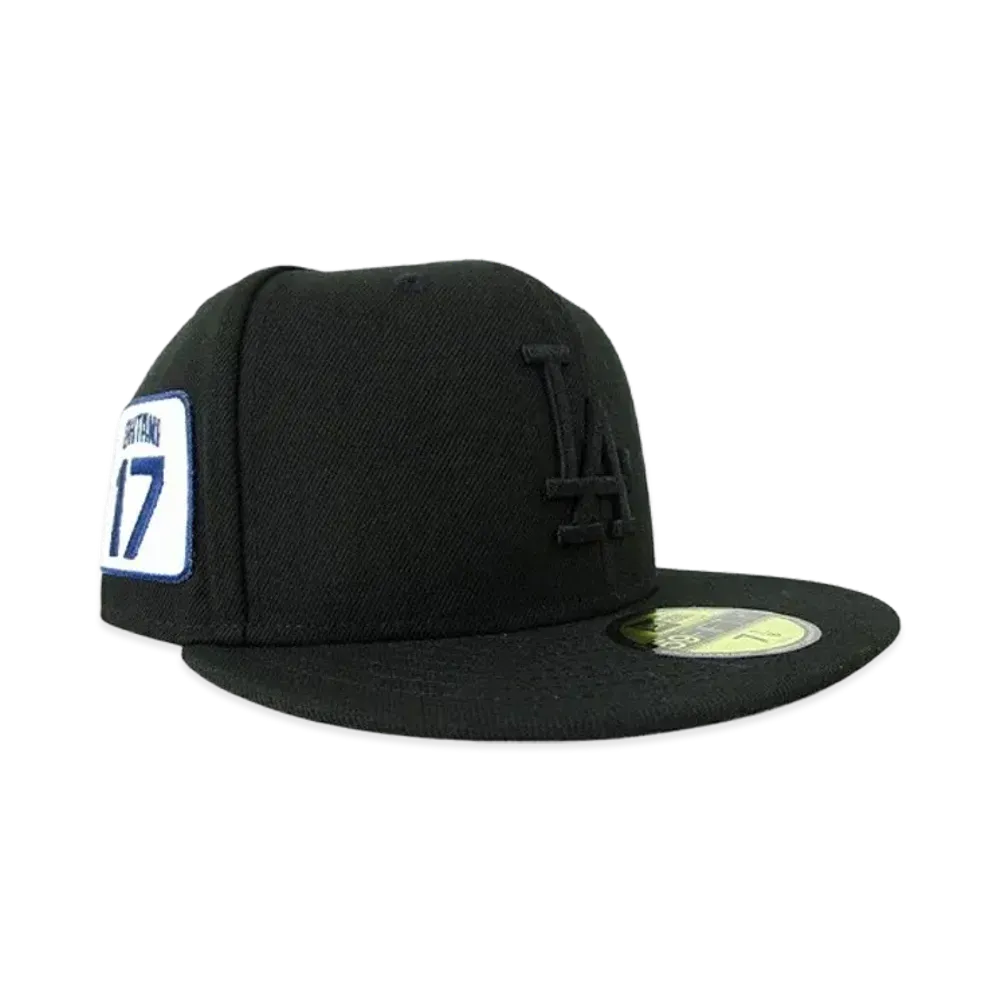 NEW ERA MLB Los Angeles Dodgers Shohei Otani Model 59Fifty Cap "Black/Black"