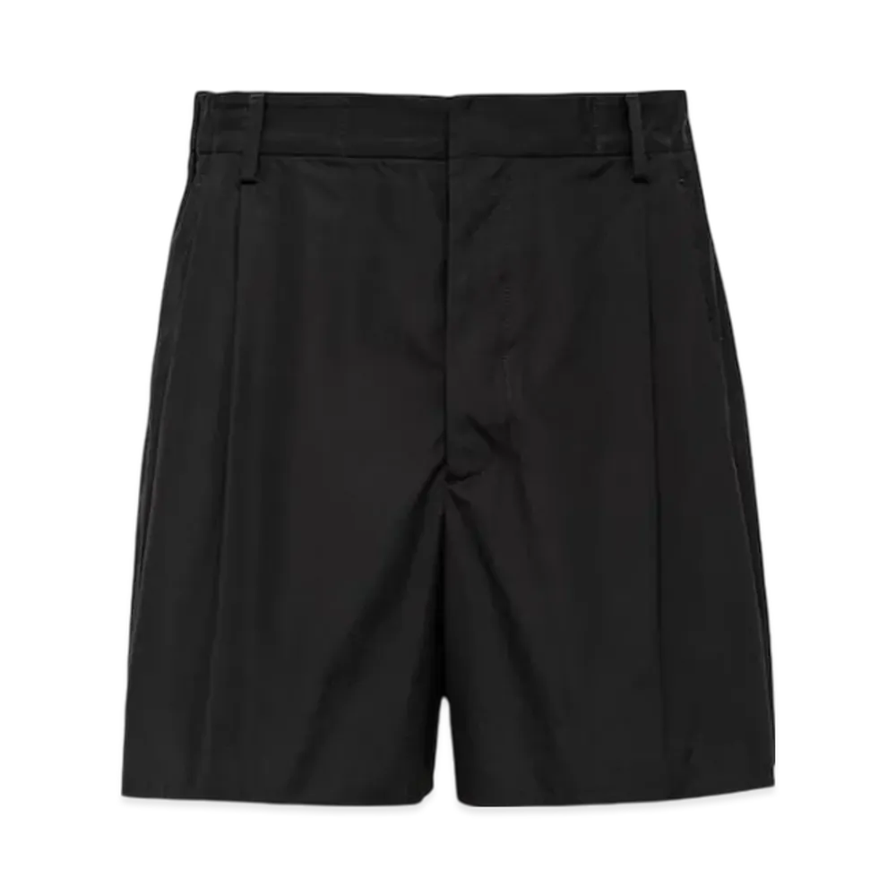 PRADA Cotton Shorts "Black"