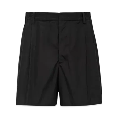 PRADA Cotton Shorts "Black"