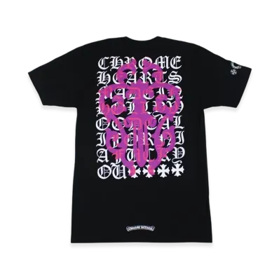 Chrome Hearts Dagger Eye Chart Pocket T-Shirt "Black"
