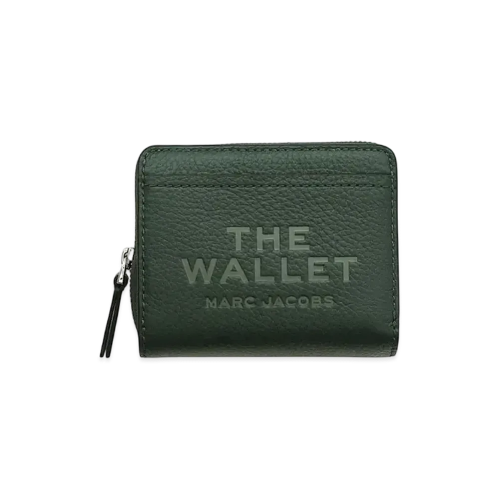 Marc Jacobs The Leather Compact Wallet Mini "Ivy"