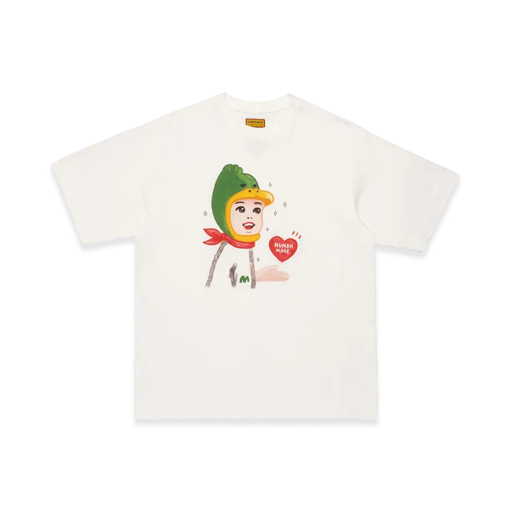 HUMAN MADE x Keiko Sootome T-Shirt Side A "White"