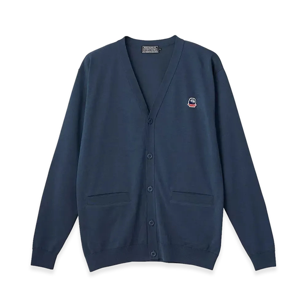 HYSTERIC GLAMOUR Multi Woman Patch Cardigan "Navy"