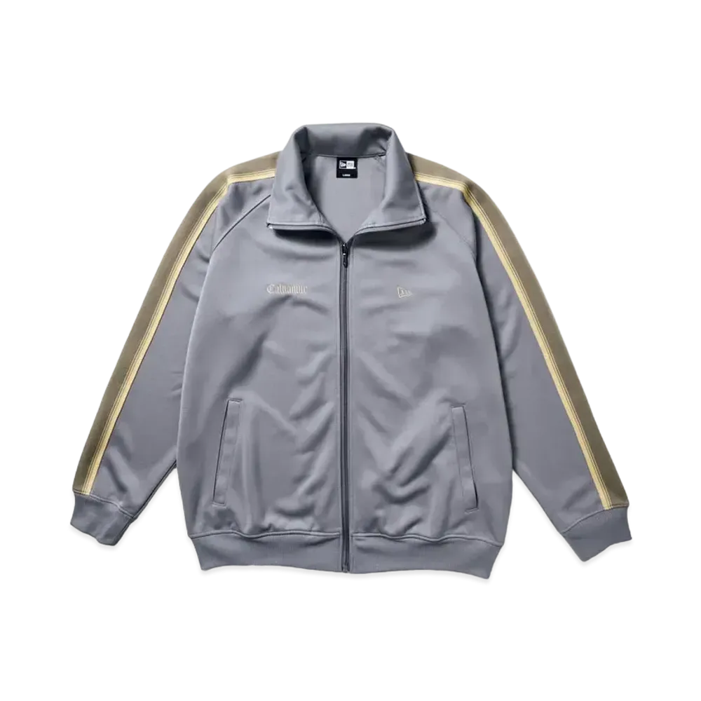 NEW ERA x CALNAMUR Side Tape Track Jacket "Blue Gray"