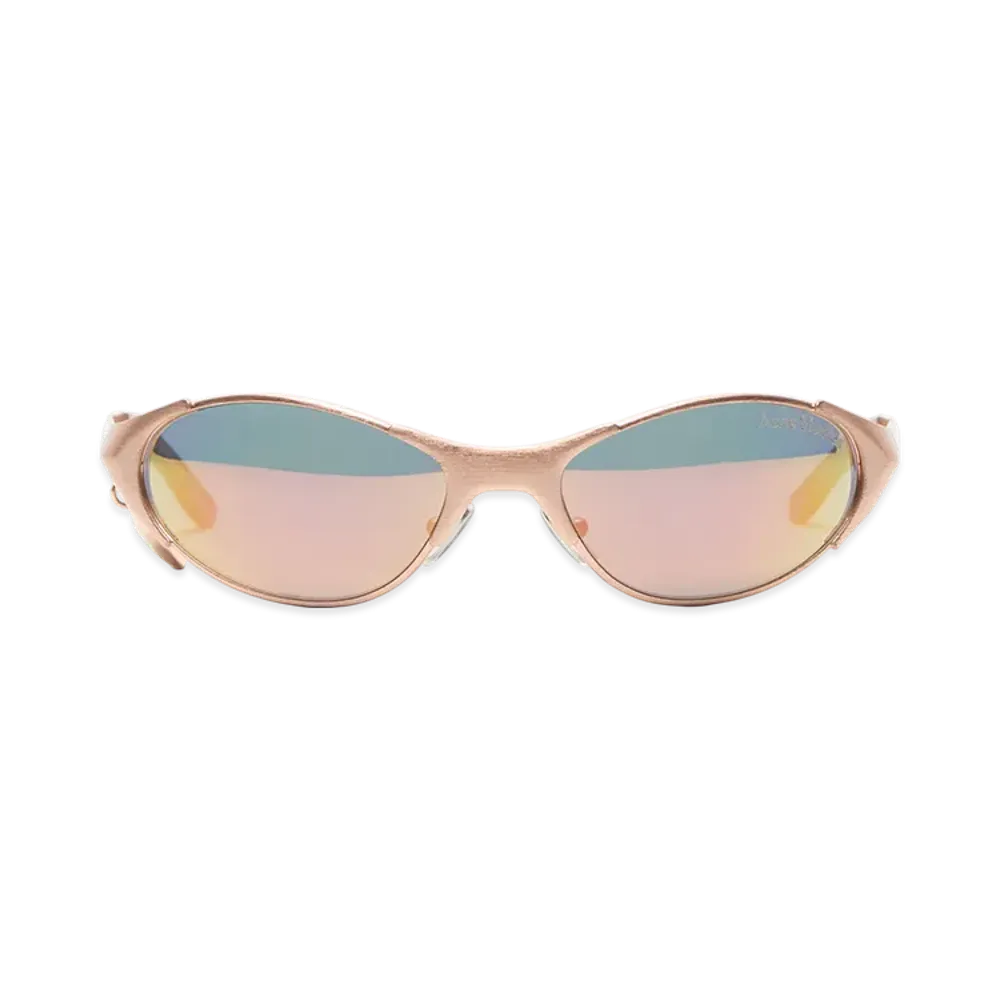 Acne Studios Metal Frame Charm Sunglasses "Light Grey Melange"